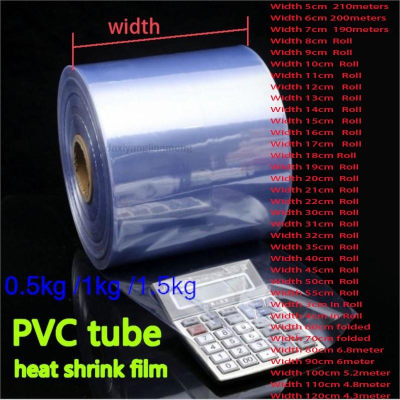 Cellophane Wrap Clear - 0.5-1.5 kg PVC Isıyla Daralan Devam