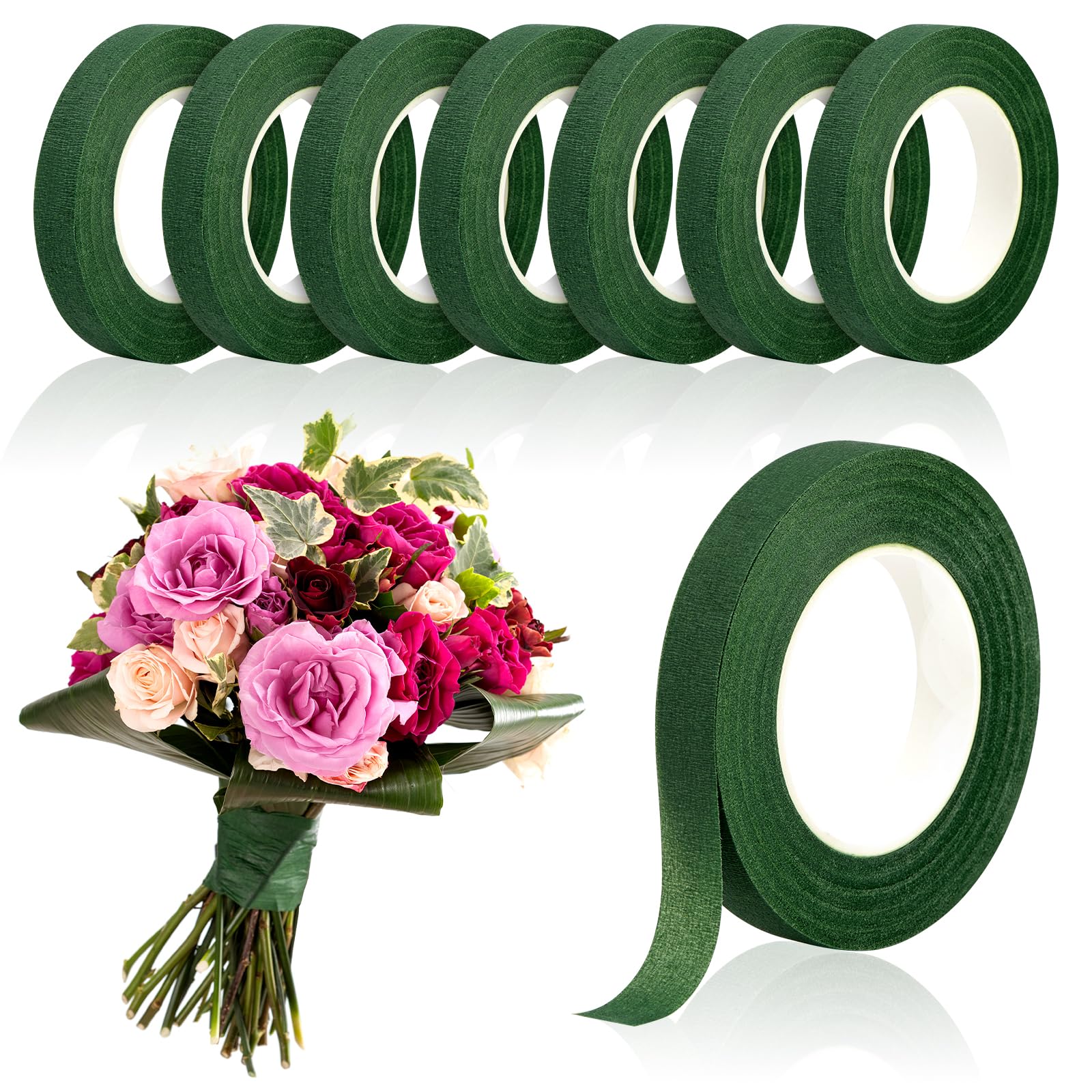 Anda Florist Supply - 20 metre Yeşil Buket Çiçek Bantları