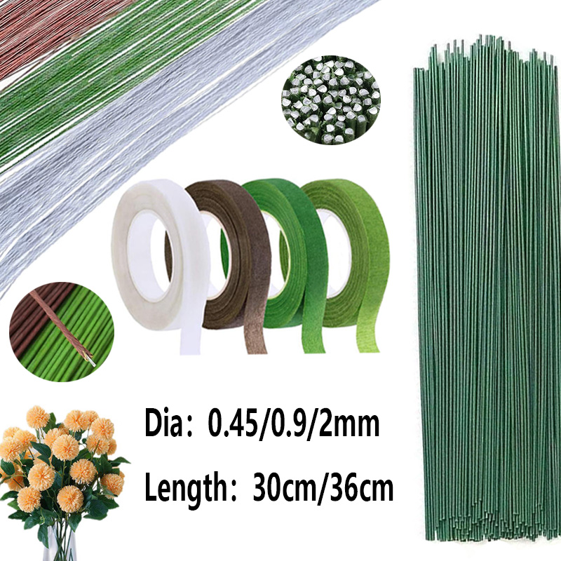 Wire Stem Florist - Yapay Çiçek Yapımı için 22/20 Ölçer