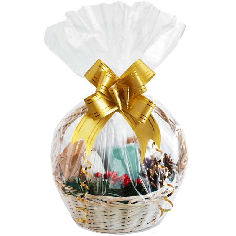 Cellophane Wrap Clear - Hediye için büyük temizle selofan Wrap