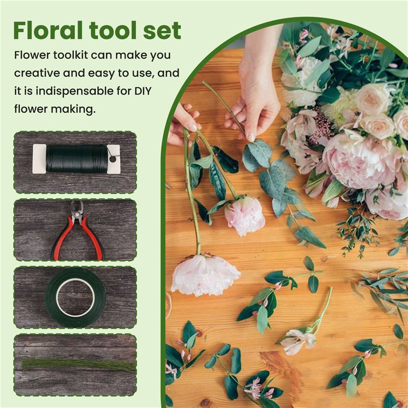 ABJT-Çiçek Düzenleme Alet Seti - Wire Stem Florist incelemesi ve fiyatı