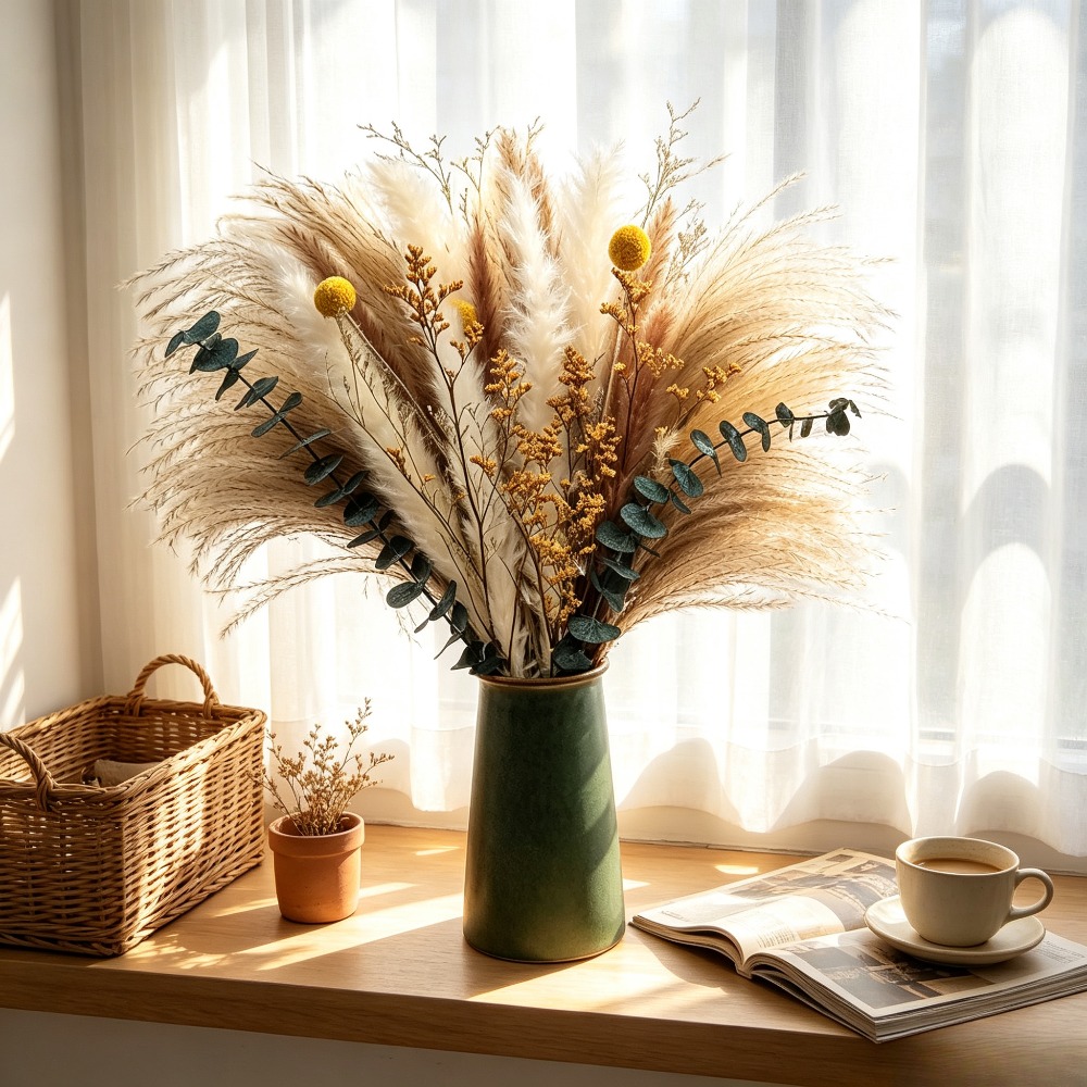 Kurutulmuş Çiçek Buketi, Ev Ma - Dried Flower Bunch incelemesi ve fiyatı