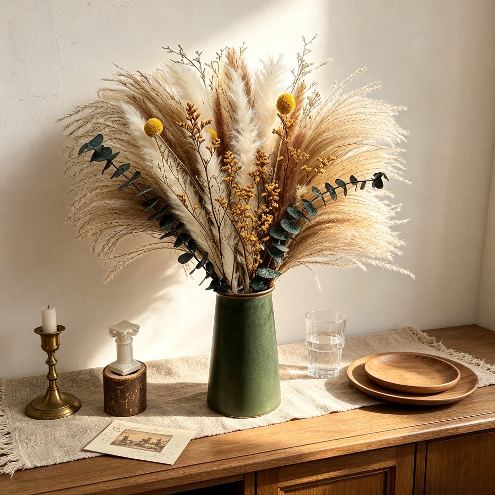Kurutulmuş Çiçek Buketi, Ev Ma - Dried Flower Bunch incelemesi ve fiyatı