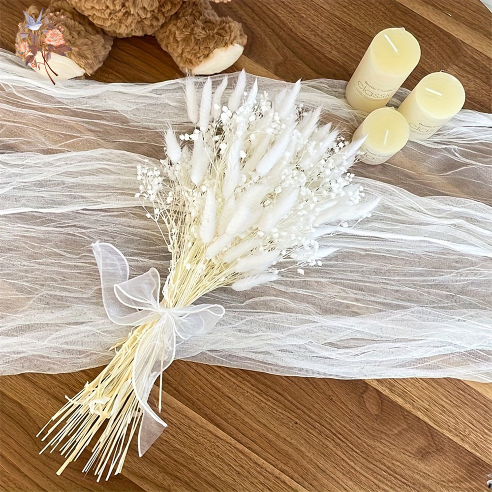 54 Adet Beyaz Kurutulmuş Çiçek - Dried Flower Bunch incelemesi ve fiyatı