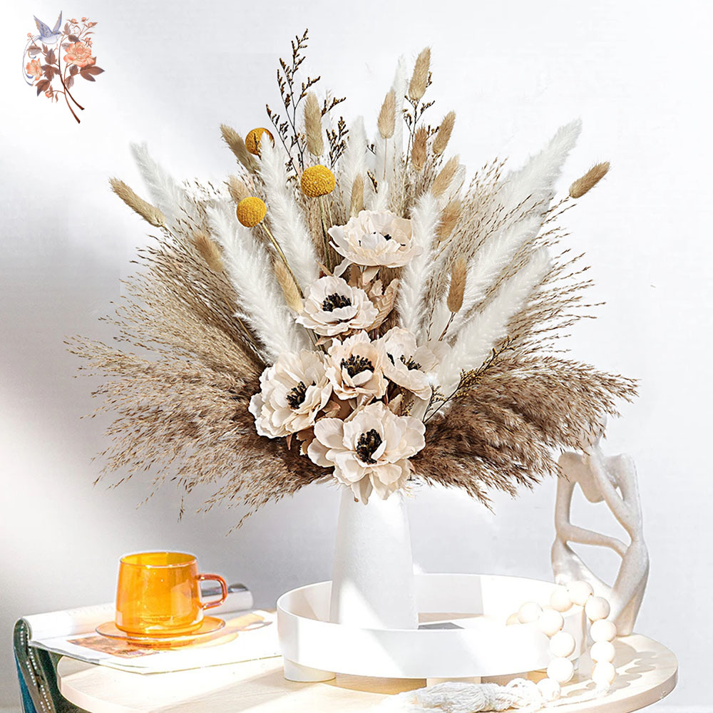 55 Adet Yapay Çiçek Buketi Kab - Dried Flower Bunch incelemesi ve fiyatı