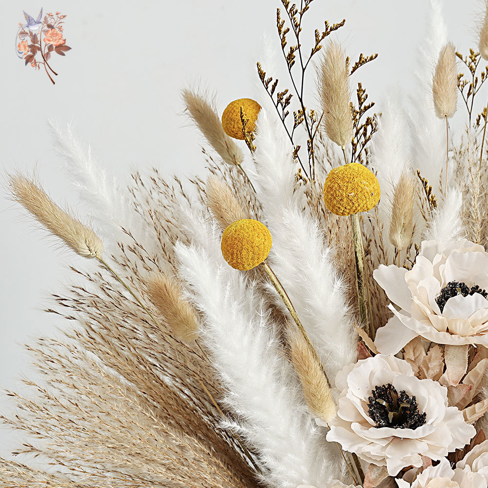 55 Adet Yapay Çiçek Buketi Kab - Dried Flower Bunch incelemesi ve fiyatı