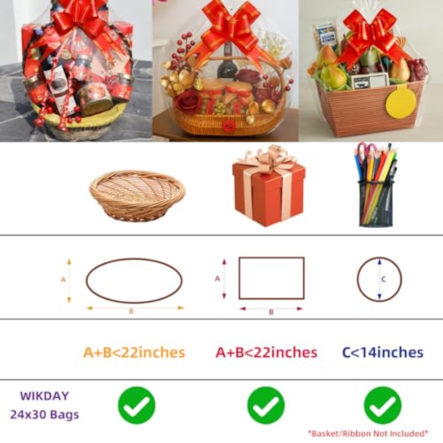 Hediye Sepetleri için Şeffaf P - Cellophane Wrap Clear incelemesi ve fiyatı
