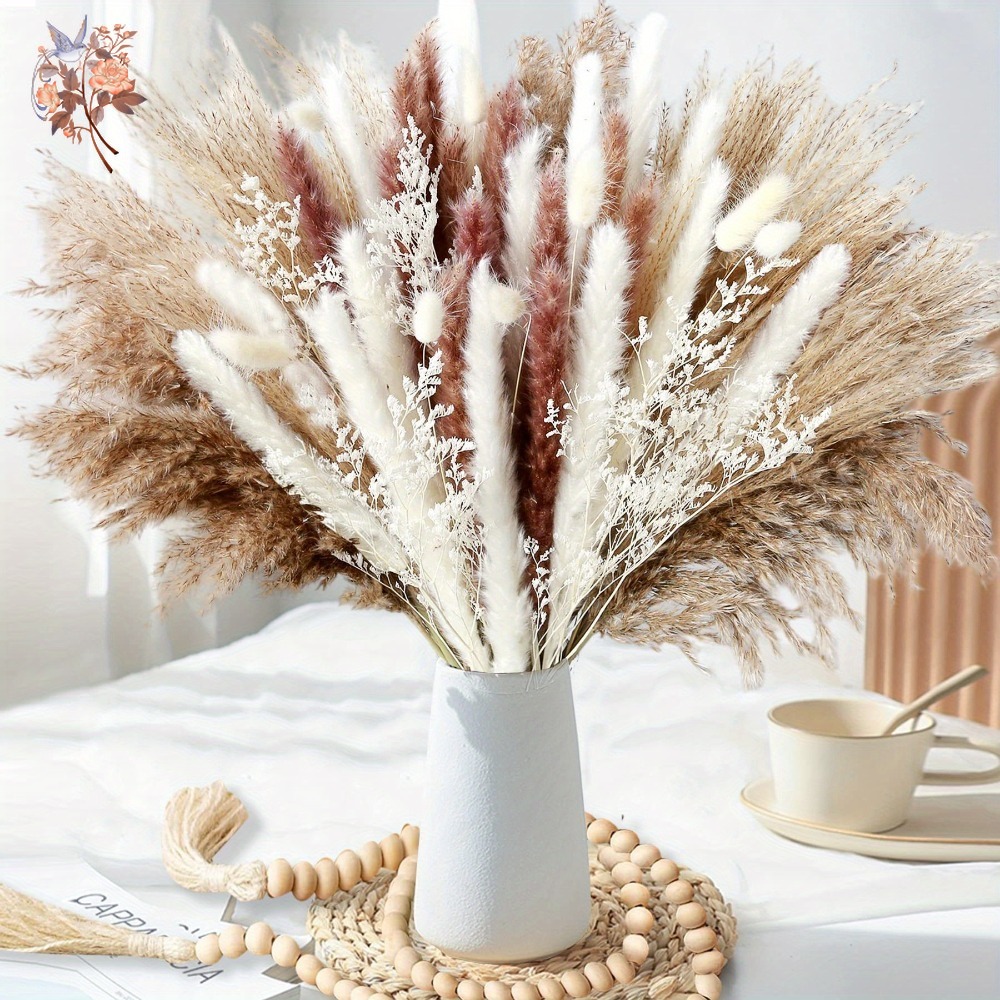 Doğal Kurutulmuş Çiçek Pampas  - Dried Flower Bunch incelemesi ve fiyatı