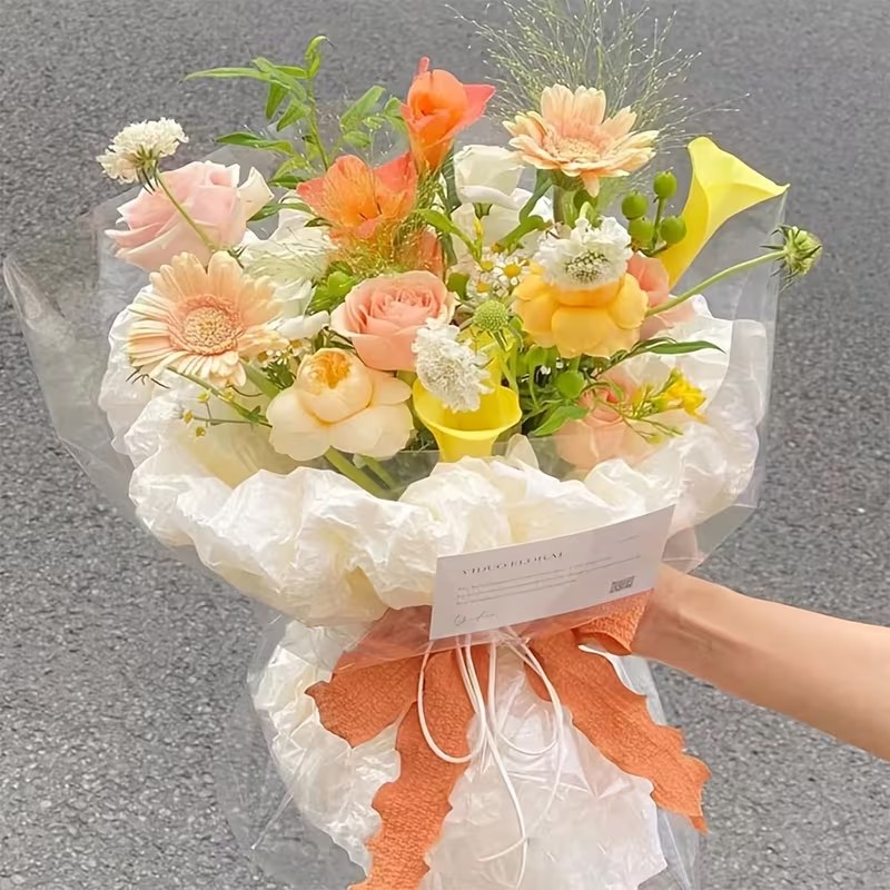 1/2 adet Şeffaf Selofan Sarma  - Cellophane Wrap Clear incelemesi ve fiyatı