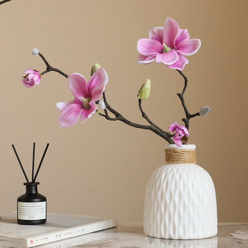 58 cm Retro Yapay Manolya Çiçe - Dried Flower Bunch incelemesi ve fiyatı