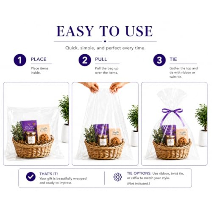 Hediye Sepetleri için Selofan  - Cellophane Wrap Clear incelemesi ve fiyatı
