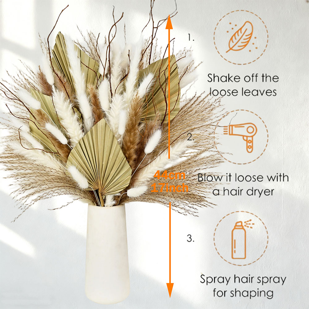 Doğal Kurutulmuş Palmiye Yapra - Dried Flower Bunch incelemesi ve fiyatı