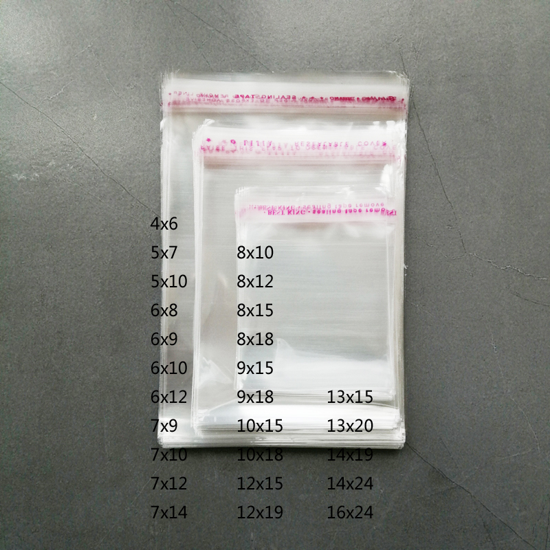 1000 adet şeffaf çanta temizle - Cellophane Wrap Clear incelemesi ve fiyatı